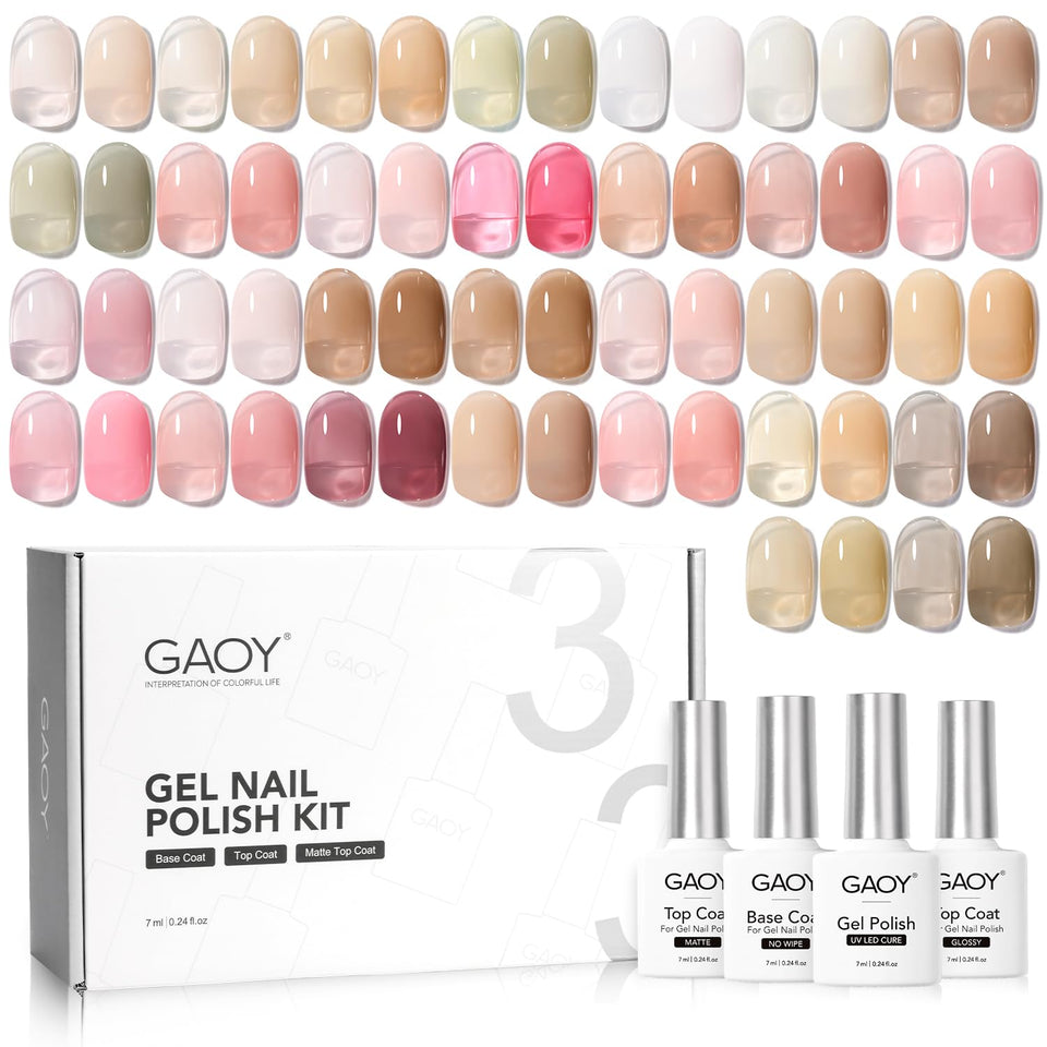 GAOY kit front packaging showing all 33 pieces with neat display and choice clarity