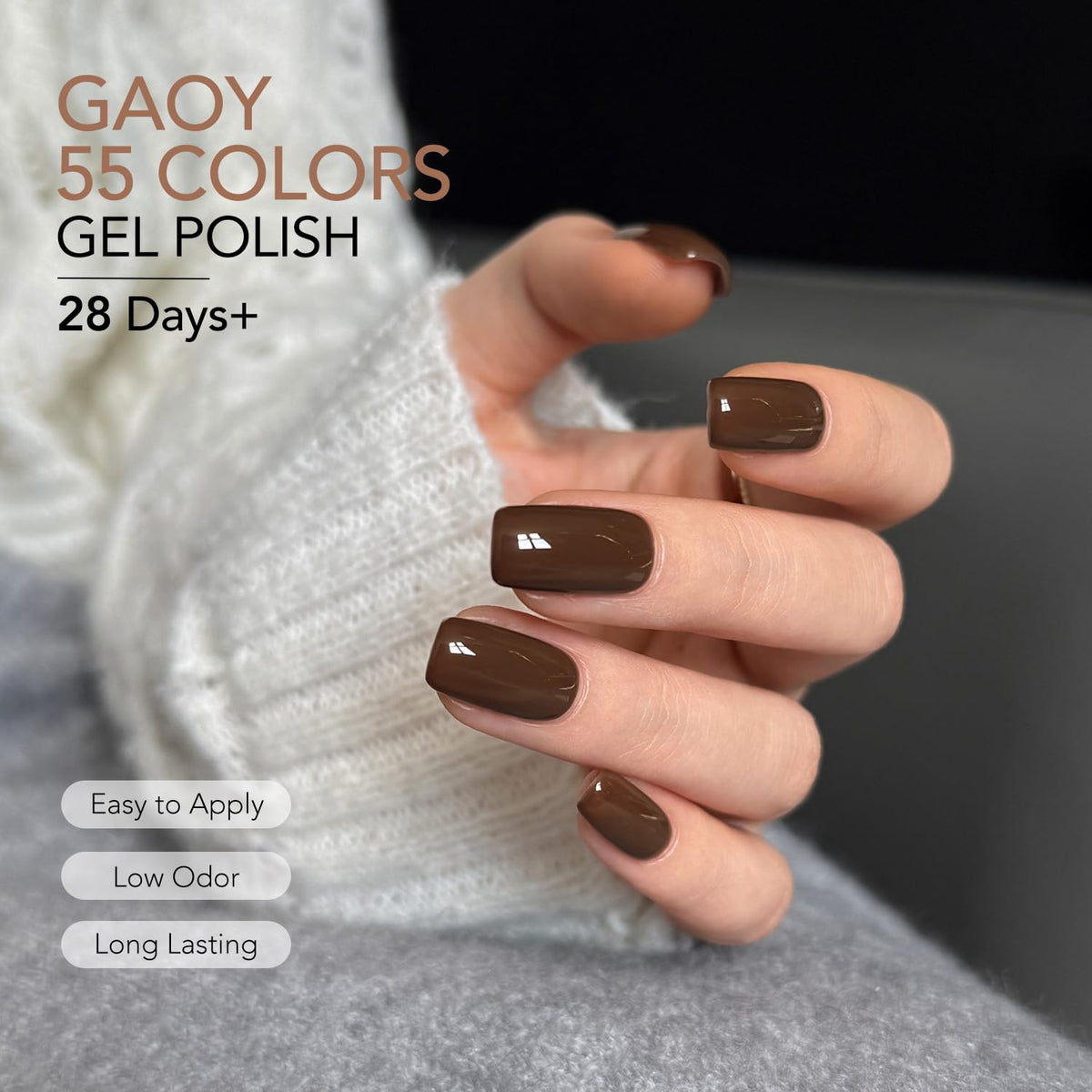 GAOY LED lamp in use curing polish quickly for salon-like finish