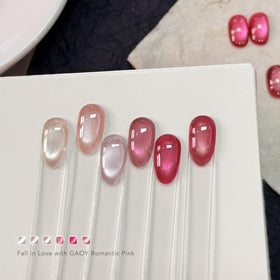 GAOY swatch texture showing sheer holographic glitter for layered, shimmer-rich nails