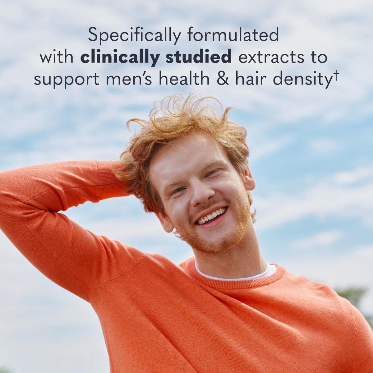 Garden of Life label close-up highlighting biotin and studied extracts for ingredient clarity