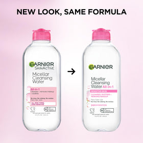 Garnier placed in bathroom lifestyle setting for everyday routine convenience