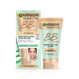 Garnier front packaging showing product and benefits clearly