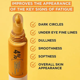 Garnier eye cream recyclable box packaging showing eco-friendly benefit