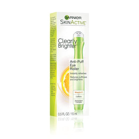 Garnier roller inside pouch ready for travel and quick touchups