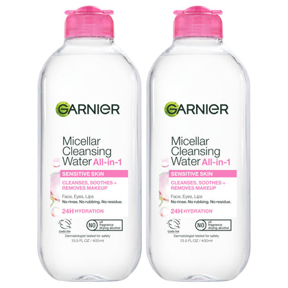 Garnier front packaging showing bottle and label for easy identification and trust