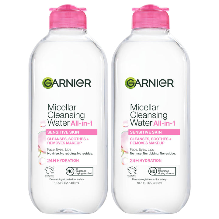 Garnier front packaging showing bottle and label for easy identification and trust
