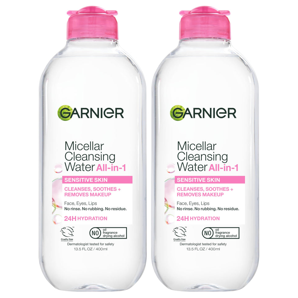 Garnier front packaging showing bottle and label for easy identification and trust
