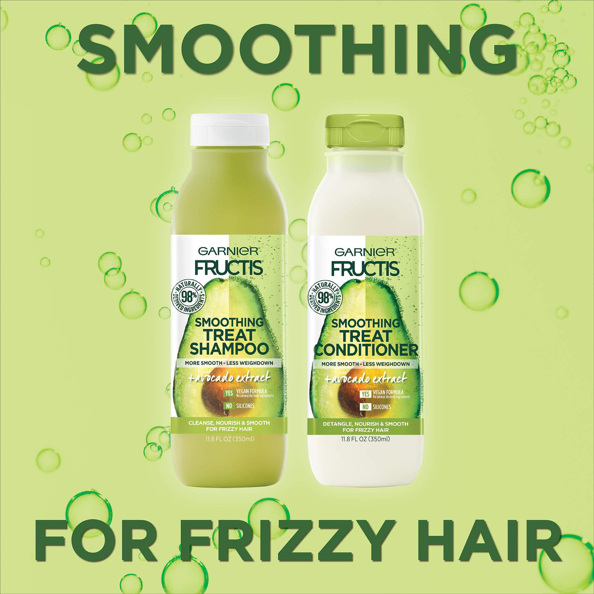 Garnier Fructis creamy conditioner texture for smooth application benefit