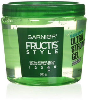 Garnier Fructis jar front showing label and 21.2 oz size benefit