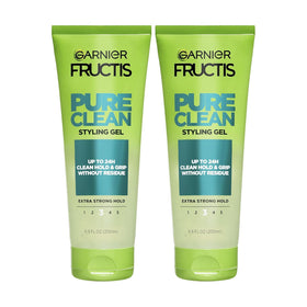 Garnier Fructis close-up of gel texture highlighting natural-acacia grip