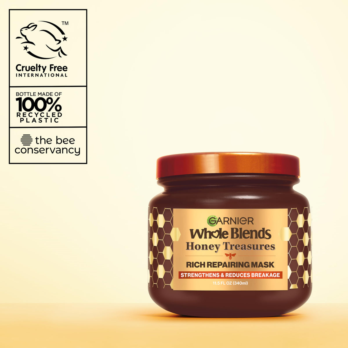 Garnier lifestyle on bathroom shelf suggesting daily routine benefit
