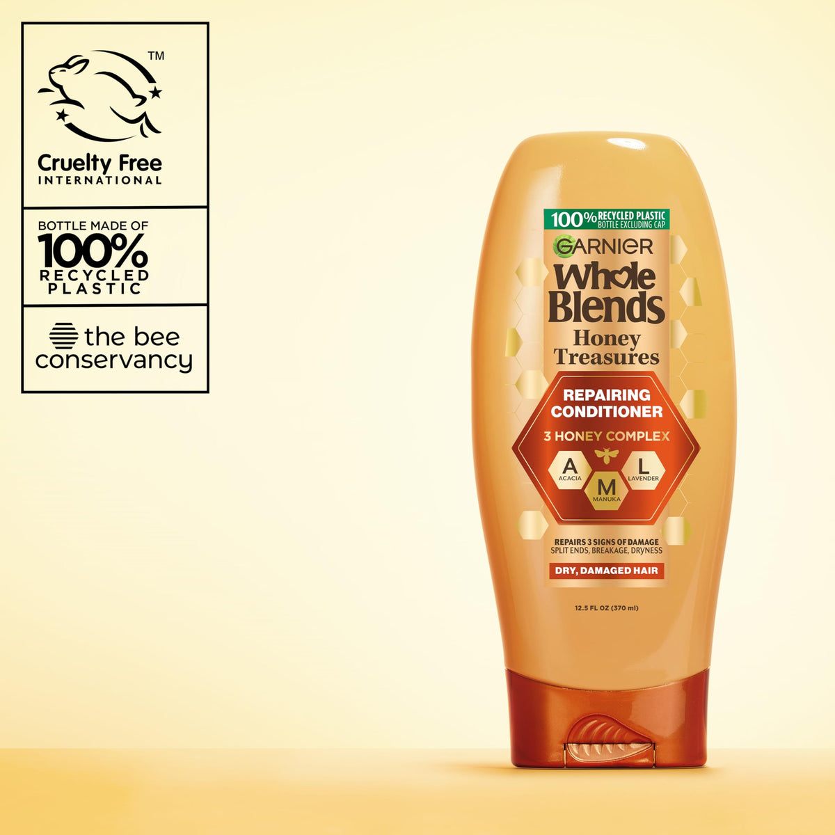 Garnier on bathroom shelf lifestyle shot showcasing daily use