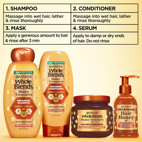 Garnier kit on bathroom vanity showcasing lifestyle and at‑home care