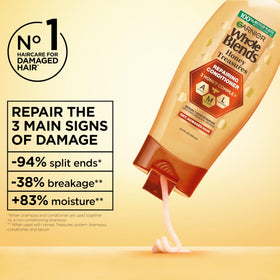 Garnier pump and cap detail for easy dispensing benefit
