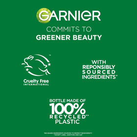 Garnier on a bathroom shelf staged to show daily routine convenience
