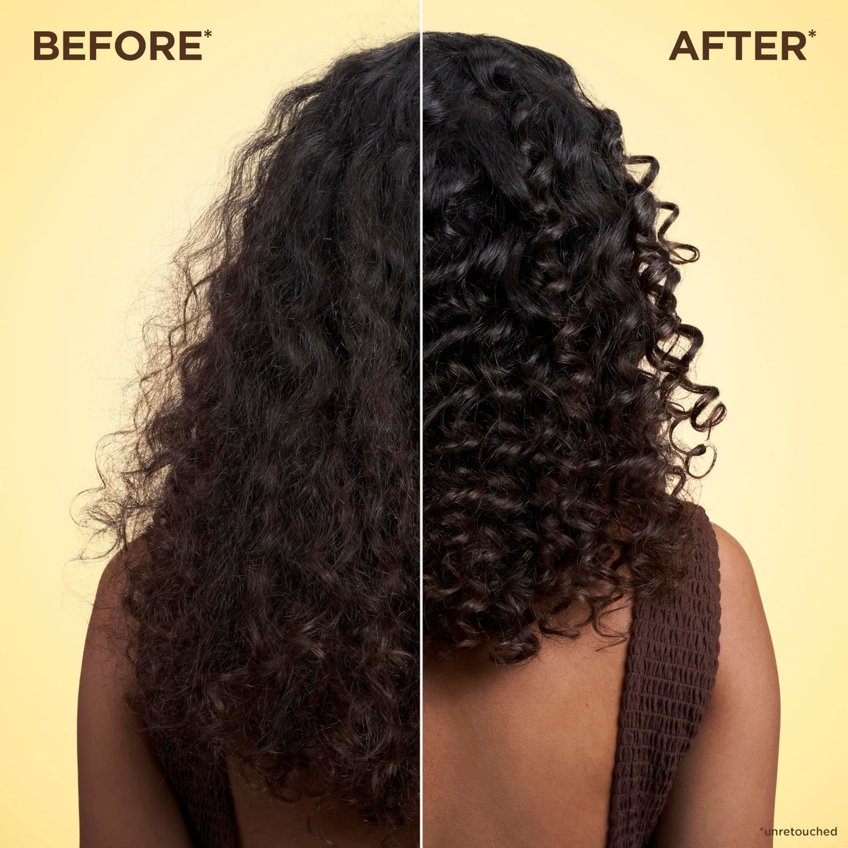 Garnier product massaged into scalp to soothe dryness and nourish