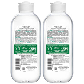 Garnier two-bottle pack presentation offering value and backup