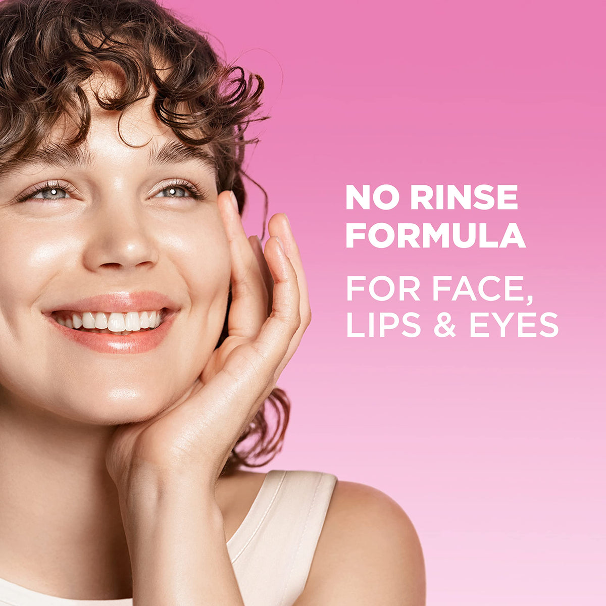 Garnier rose water ingredient close-up highlighting natural-origin formula and soothing benefit