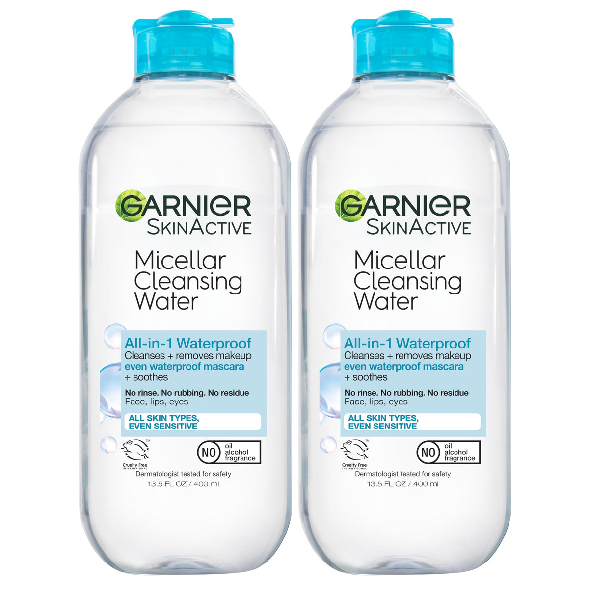 Garnier front packaging showing bottle and label for easy identification and quick purchase