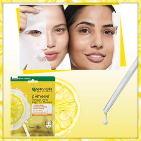 Garnier six sachets laid out representing convenient multi-use pack