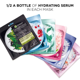 Garnier packaging label with ingredients list offering transparent product details