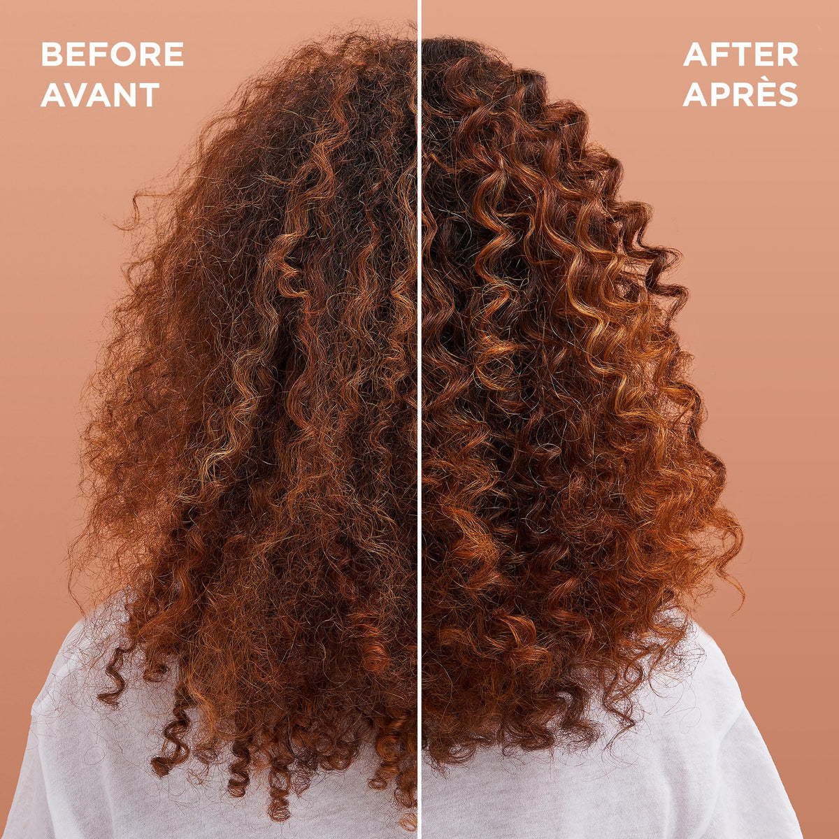 Garnier product texture dispensed on hand showing lightweight absorbency