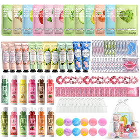 GARPGONA front packaging showing full 108-piece spa kit and benefits