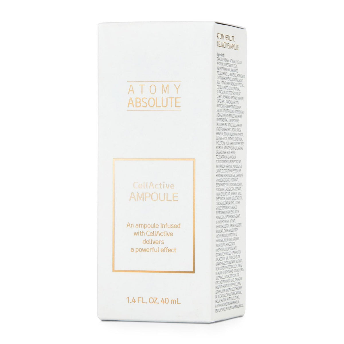 GASHINA STORY ampoule serum texture on fingertip showing lightweight absorbent benefit