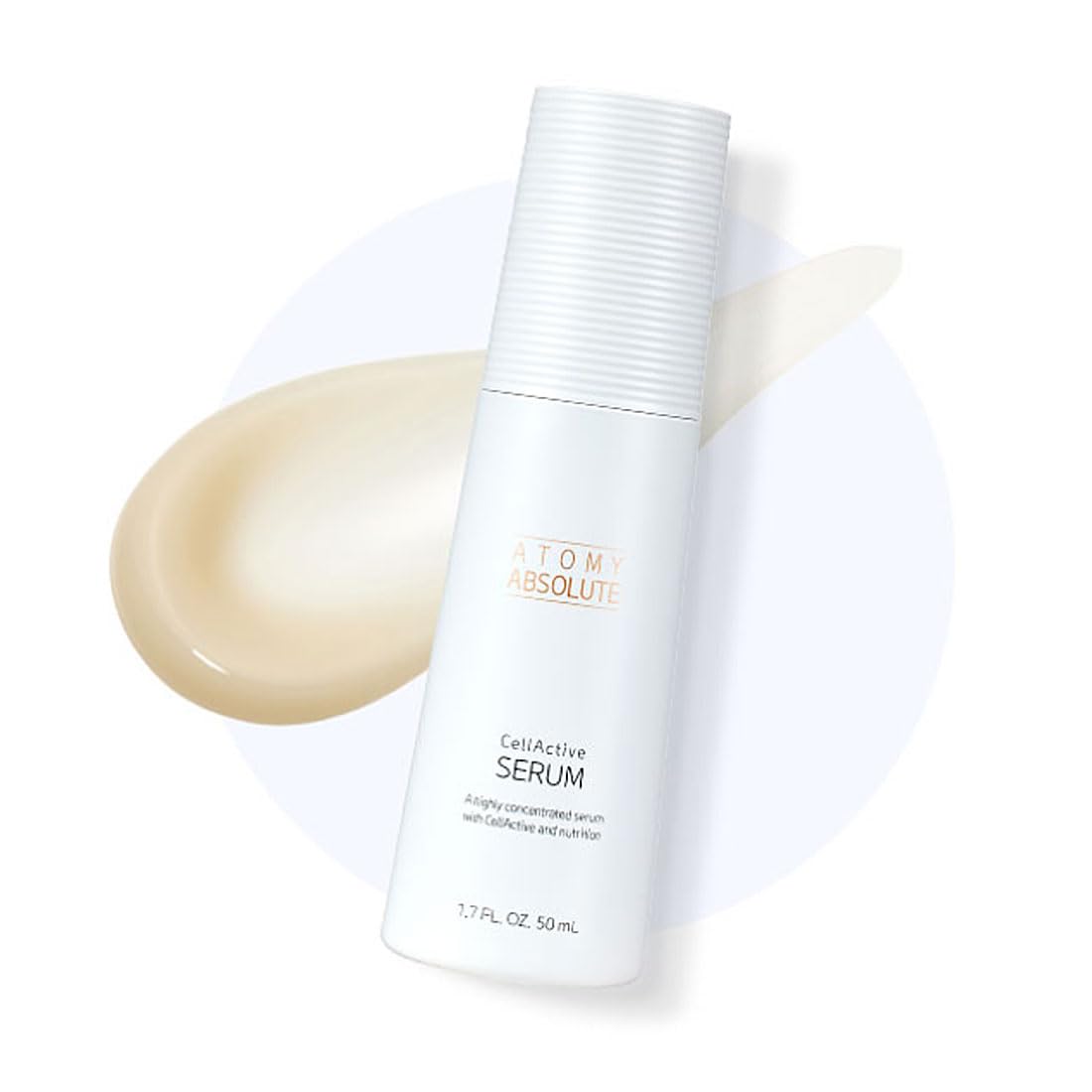 GASHINA STORY A.T.O.M.Y. front packaging showing bottle and label benefits