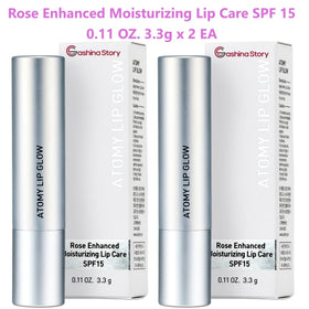 GASHINA STORY Atomy Lip Glow twist-up texture revealing smooth balm for easy application