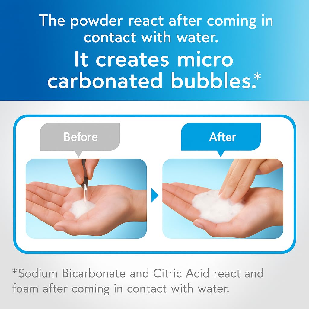 GASHINA STORY Kane-bo powder texture close-up revealing fine enzyme particles