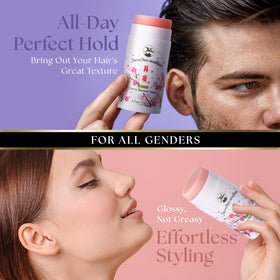 Gatsby Tancho label detail showing plant-based ingredients benefit