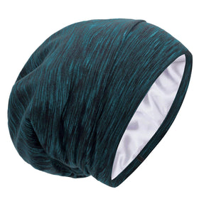 GB Selected front view of bonnet in Heather Lake Blue showing full coverage and style benefit