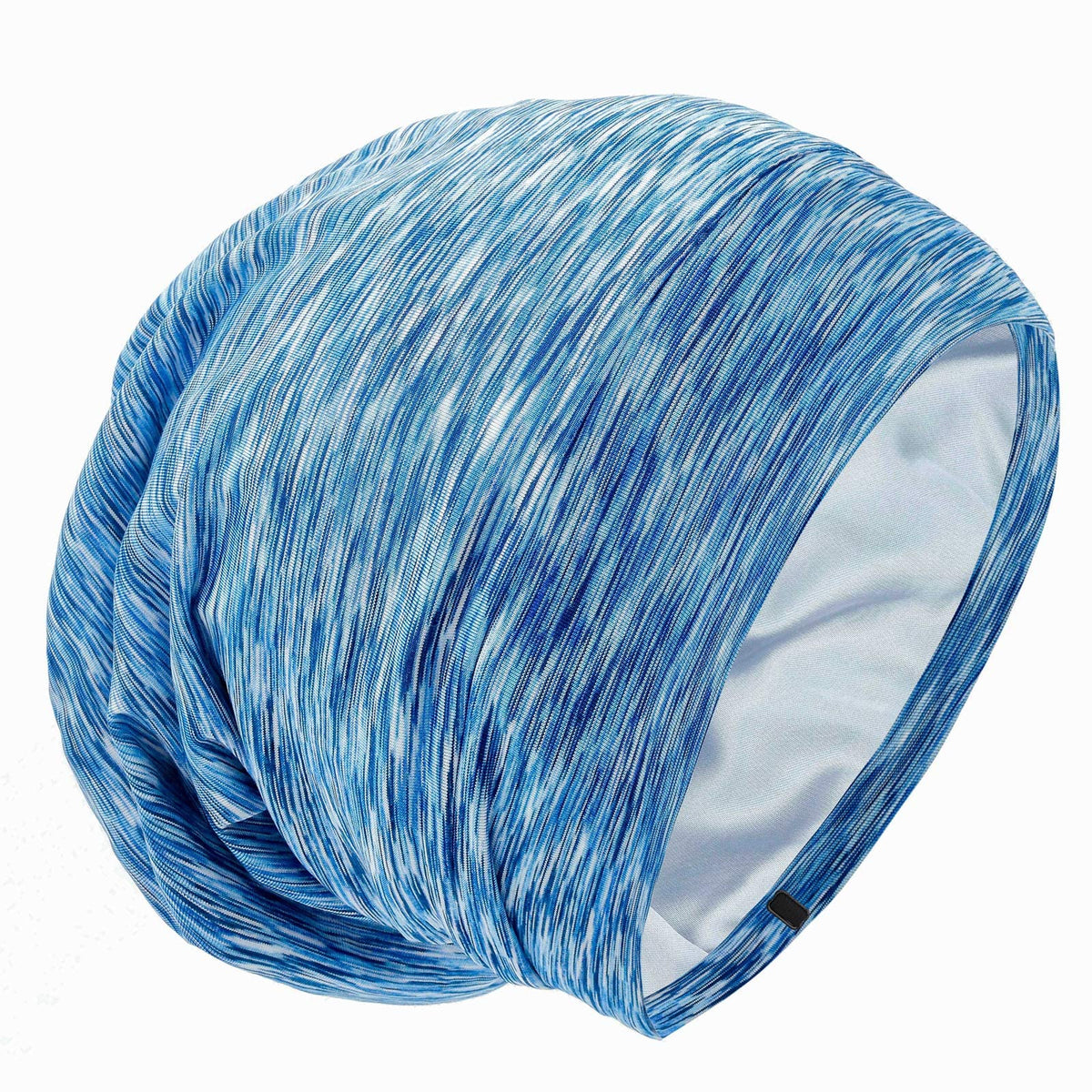 GB Selected bonnet front view showing color and fit, protecting hair overnight