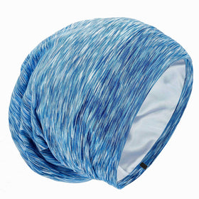 GB Selected bonnet front view showing color and fit, protecting hair overnight