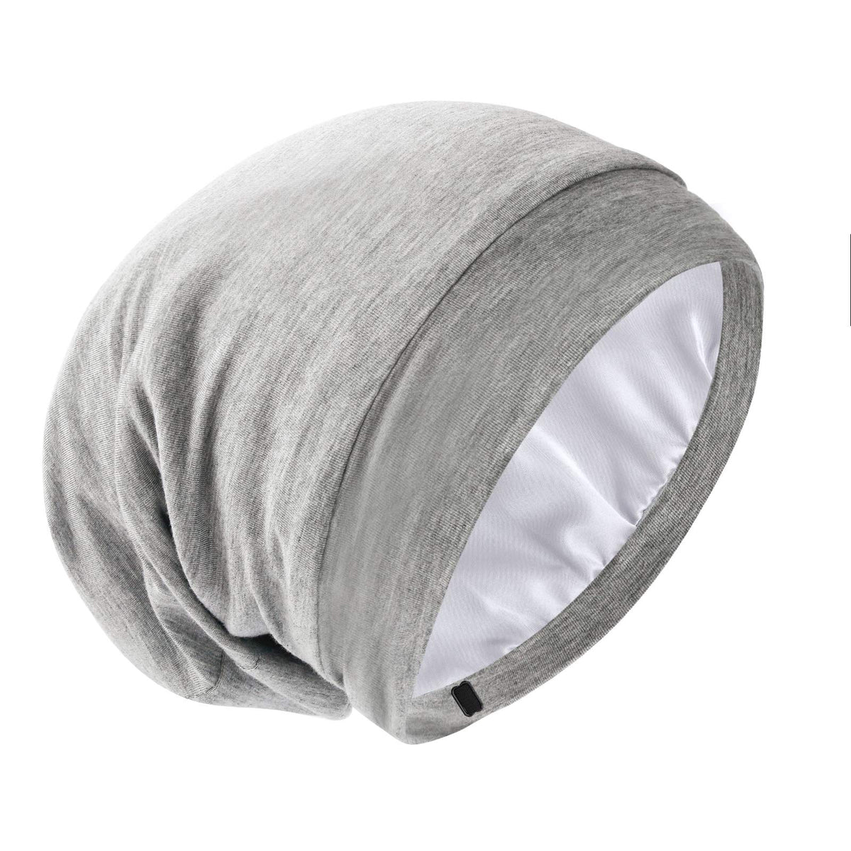 GB Selected bonnet front view shows light grey fit and breathable shell