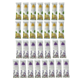 GBM Asheva front packaging showing scent options and sealed pouch benefit
