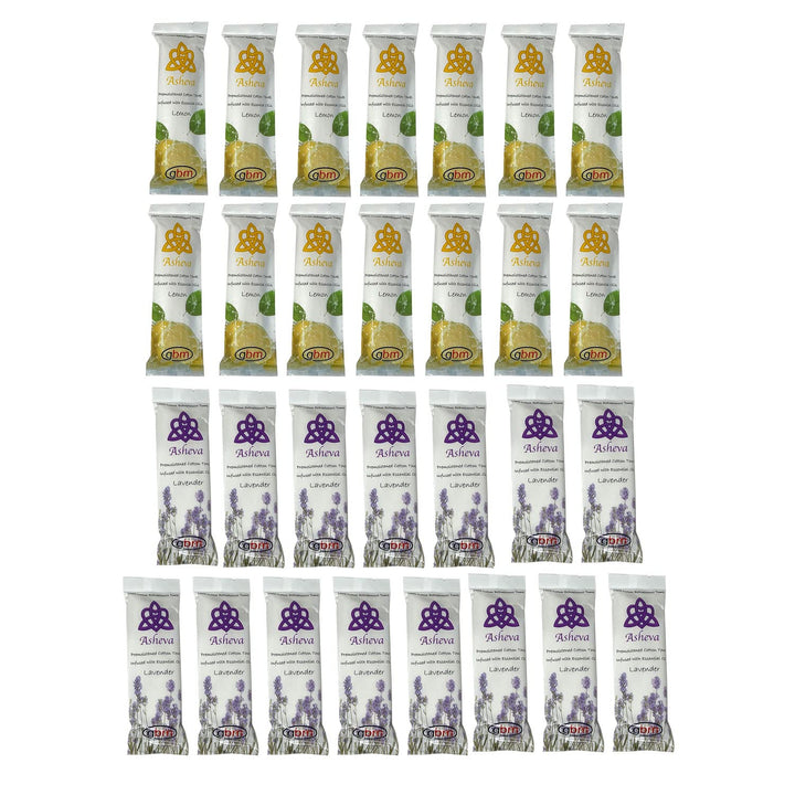 GBM Asheva front packaging showing scent options and sealed pouch benefit