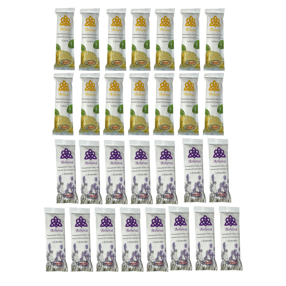 GBM Asheva front packaging showing scent options and sealed pouch benefit