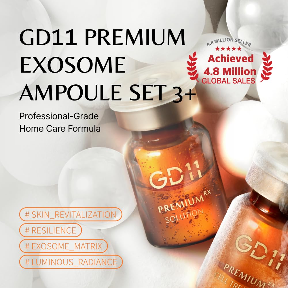 GD11 close-up of freeze-dried powder texture highlighting stability and concentrated delivery