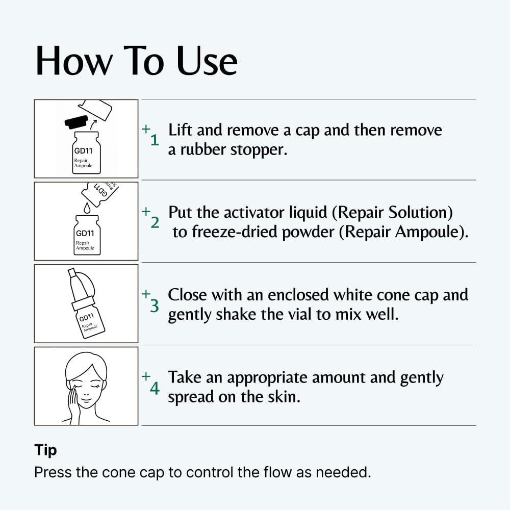GD11 lifestyle on bathroom counter illustrating daily use for glowing, smooth-looking skin