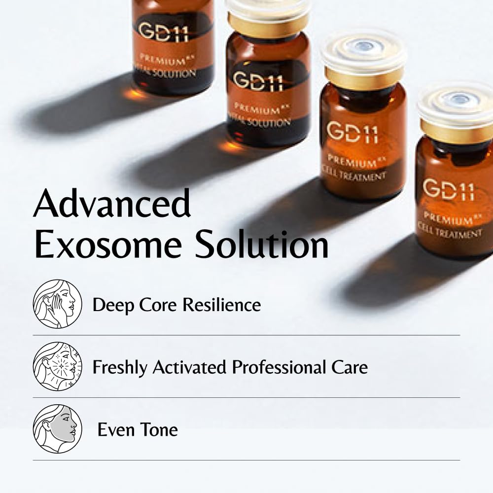 GD11 mixed serum droplet showing smooth texture and quick absorbency on skin