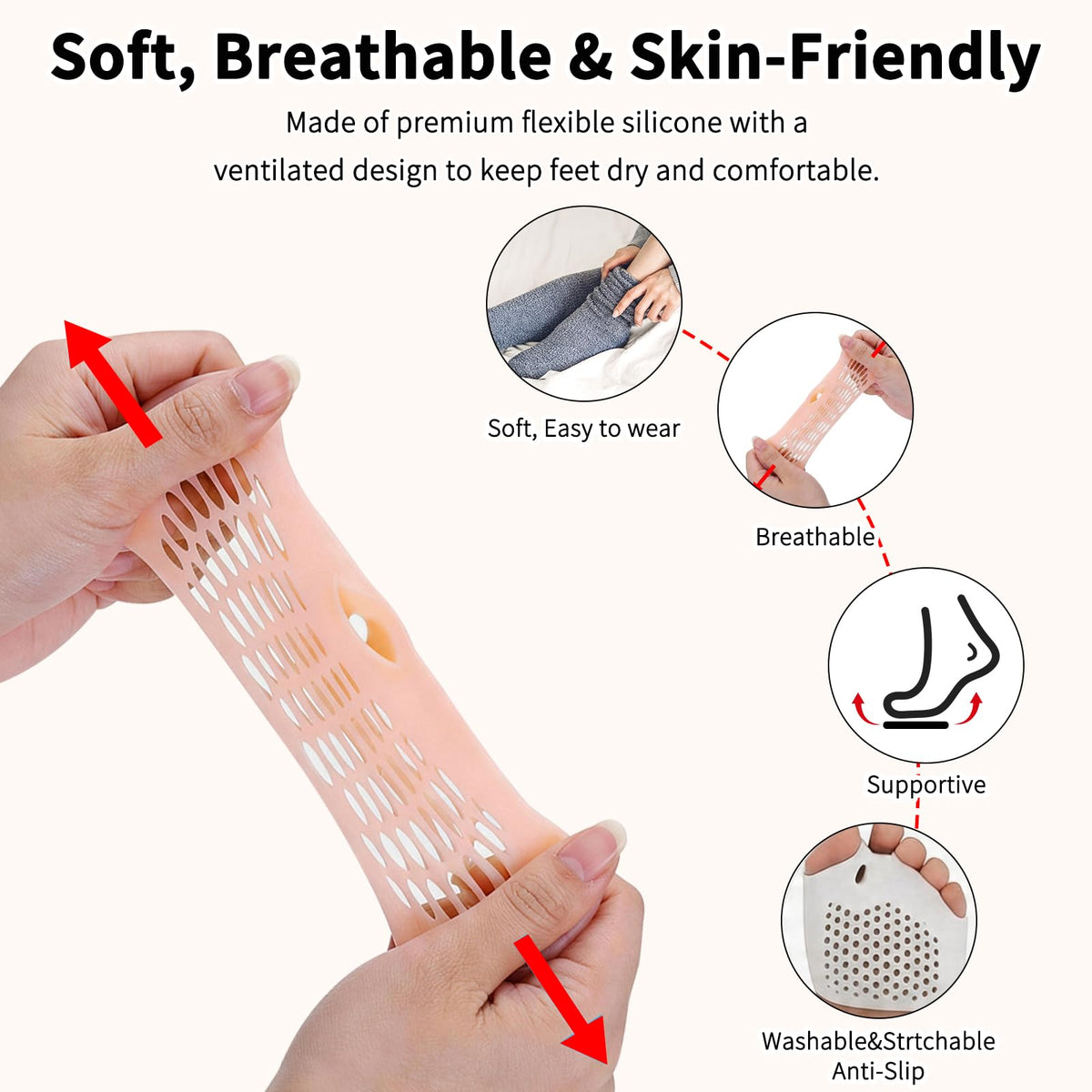 GDJUQZ hand holding a pair to show scale and portability for travel and daily use