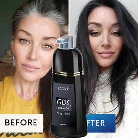 Gds Shampoo applied in shower demonstrating easy use and quick results