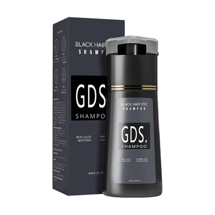 Gds Shampoo front packaging showing product and clear benefits