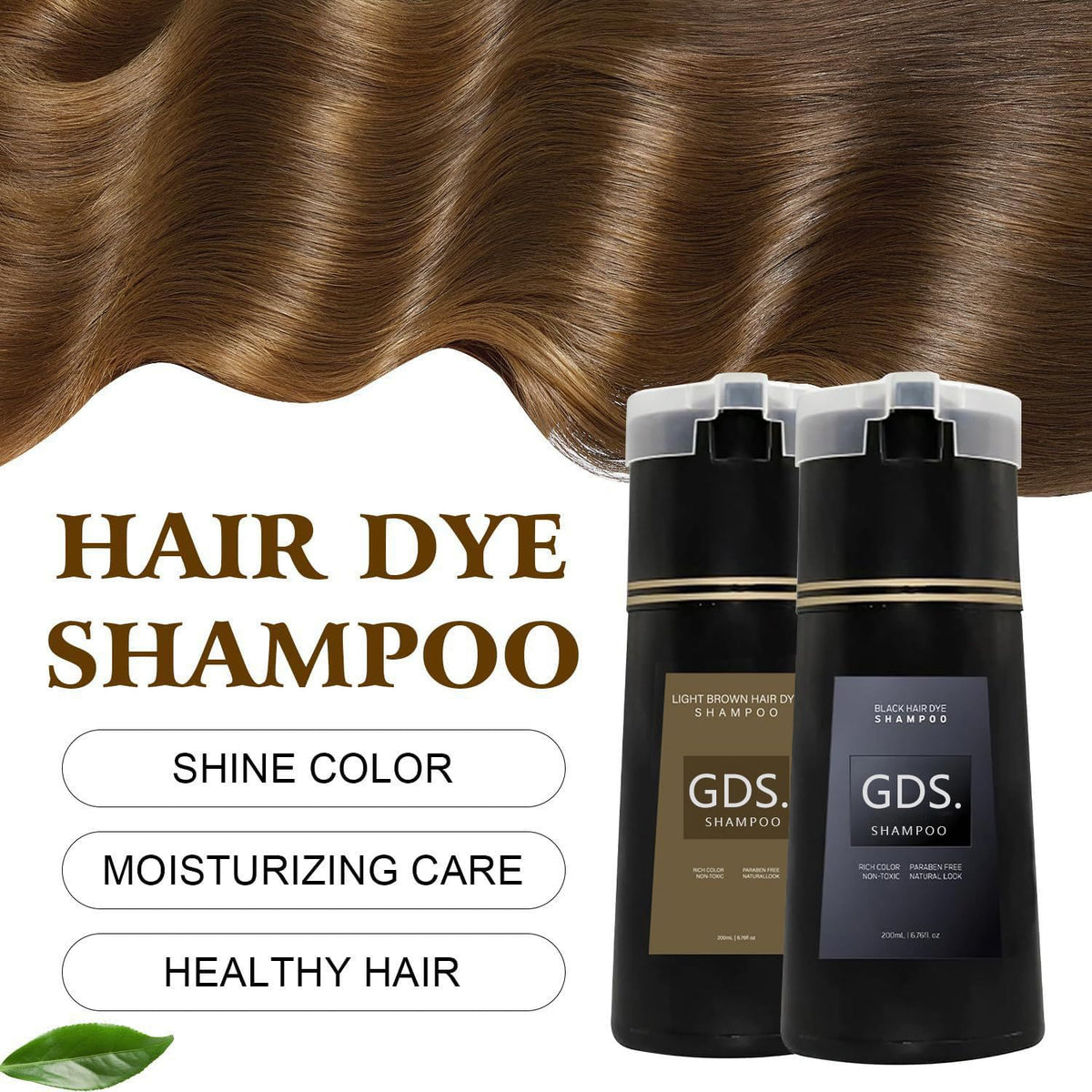 Gds Shampoo lather texture close-up showing smooth conditioning foam