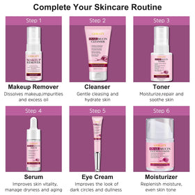 GEBEATY snail mucin serum dropper dispensing product for targeted repair benefit