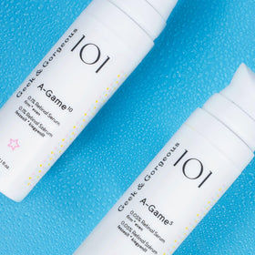 Geek & Gorgeous serum in evening routine improving renewal and texture