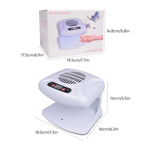 Gegong product box and included parts showing ready-to-use home salon setup benefit