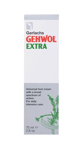 GEHWOL close-up of cream texture highlighting smooth absorption and moisturizing effect
